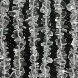 Beads Rock crystal ~6х3mm (9006014)