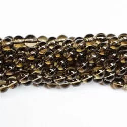 Beads Smoky quartz 4mm (1604000) 