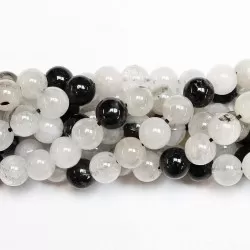 Beads Tourmaline quartz 8mm (1608001)