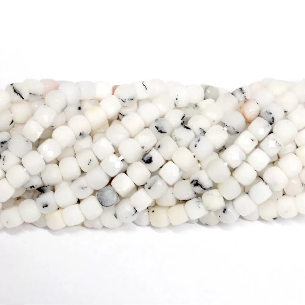 Beads Tourmaline quartz-faceted 5x5mm (1605000G)
