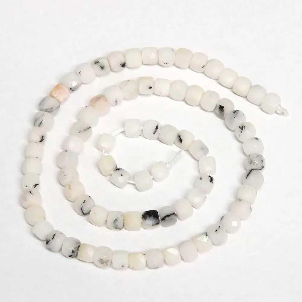 Beads Tourmaline quartz-faceted 5x5mm (1605000G)