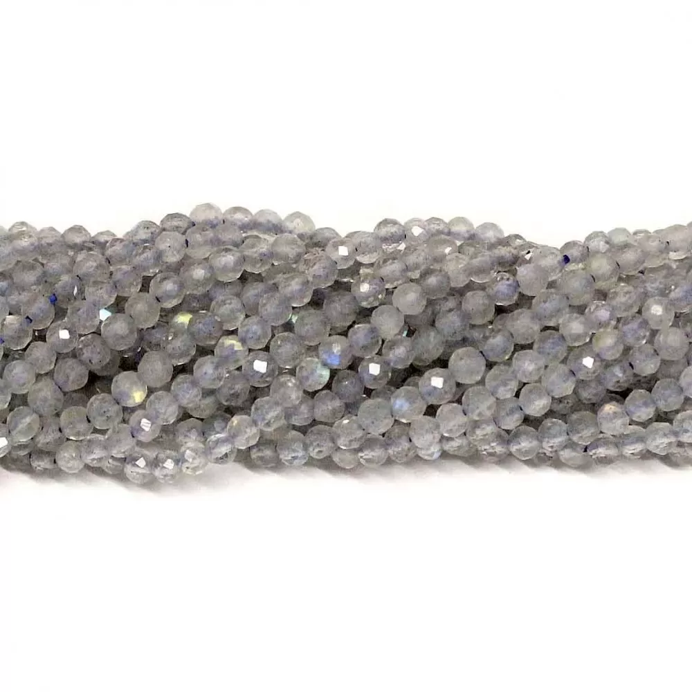Beads Labradorite-faceted 2mm (1902000G) Beads Labradorite-faceted 2mm (1902000G)