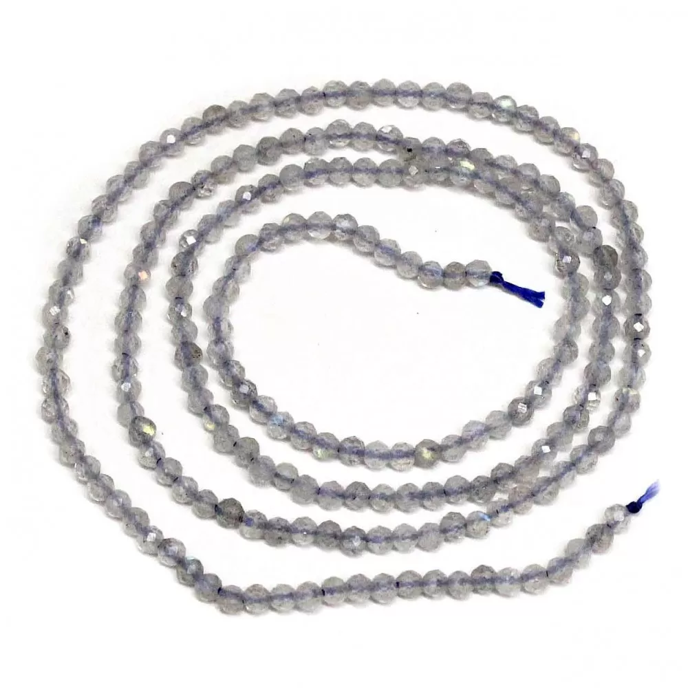 Beads Labradorite-faceted 2mm (1902000G) Beads Labradorite-faceted 2mm (1902000G)