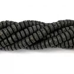 Beads Lava 8x4mm (2008010)