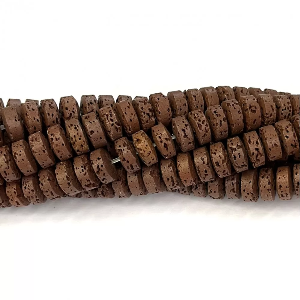 Beads Lava 8x4mm (2008012)