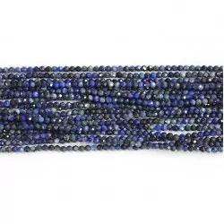 Beads Lazurite-faceted 2mm (2102001G)