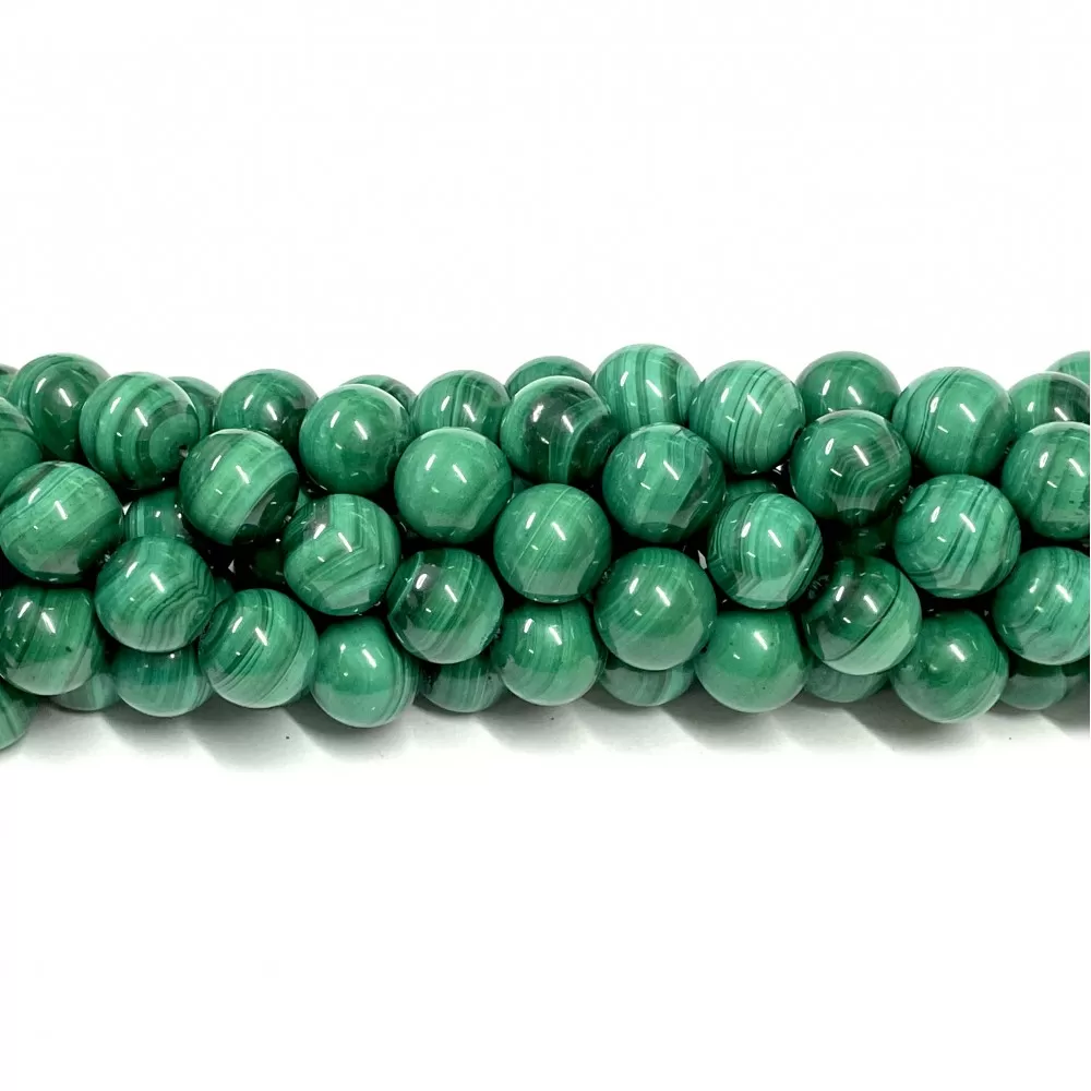 Beads Malachite 10 mm (2410000) Beads Malachite 10 mm (2410000)