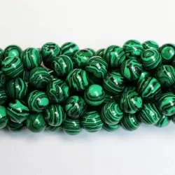 Beads Malachite-artificial 10mm (2410000)