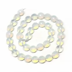 Beads faceted Moonstone-artificial  8 mm (5008000G)