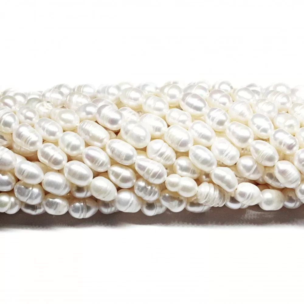Beads Pearl ~ 9х6 mm (1509003) Beads Pearl ~ 9х6 mm (1509003)
