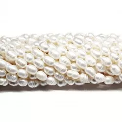 Beads Pearl ~ 9х6 mm (1509003)