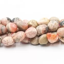 Beads Rhodochrosite 9x8mm (0009000)