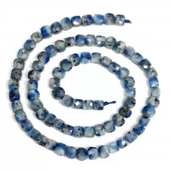 Beads Sodalite-faceted 5x5mm (3405000G)