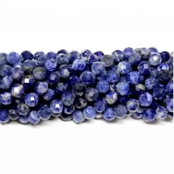 Beads Sodalite-faceted 6mm (3406000G)