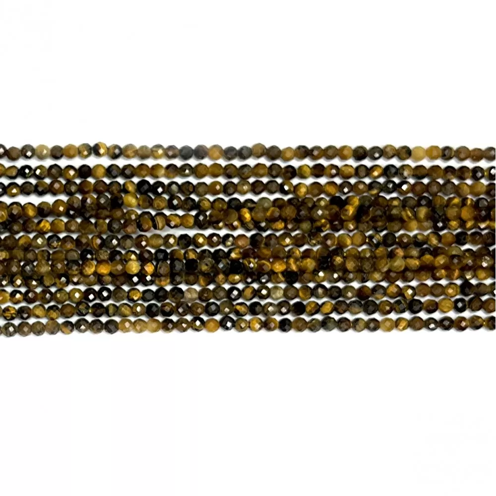 Beads Tiger's eye 2mm (3702001G)