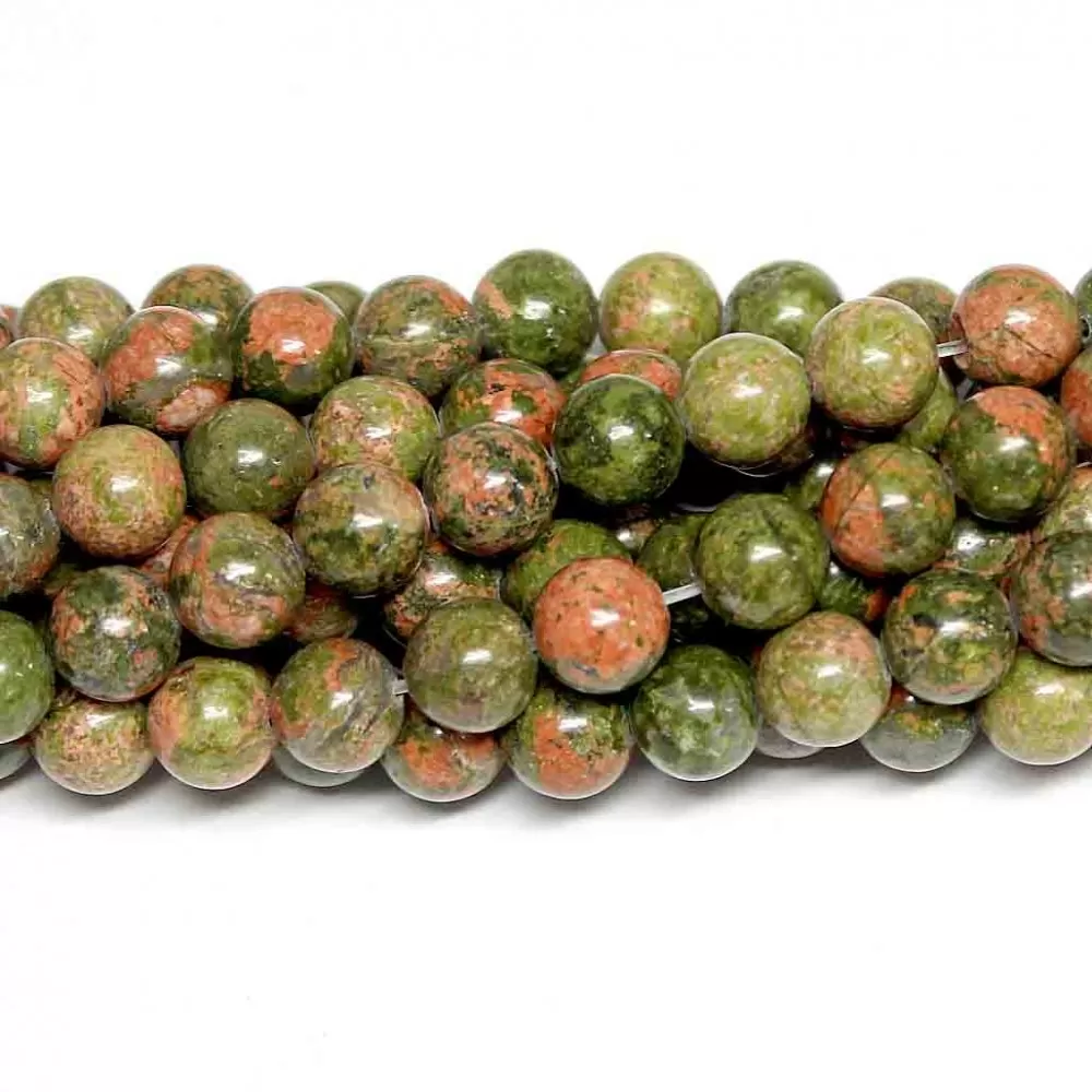 Beads Unakite 8mm (3908000)