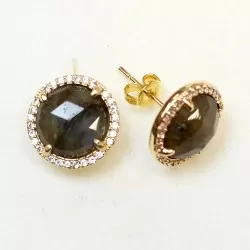 Earrings-labradorite (7463)