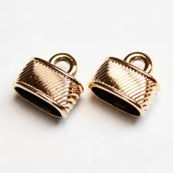 Bead cap 15x9x13mm 2pcs. (F06P4105)