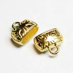 Bead cap 15x7x12mm 2pcs. (F06P3100)