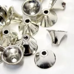 Bead caps 10x7mm 10pcs. (F06M1001)