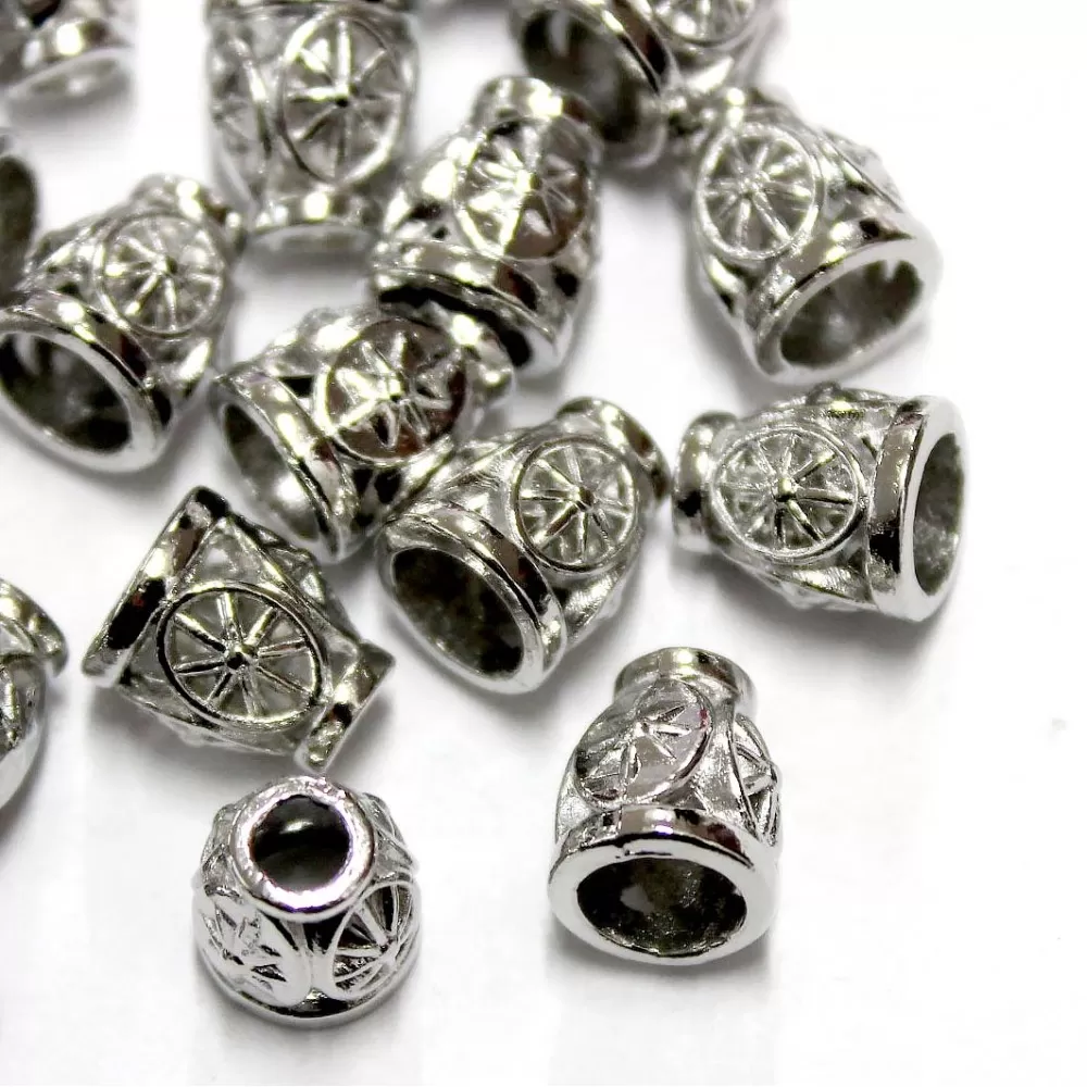 Bead caps 10x8mm 10pcs. (F06M1009)