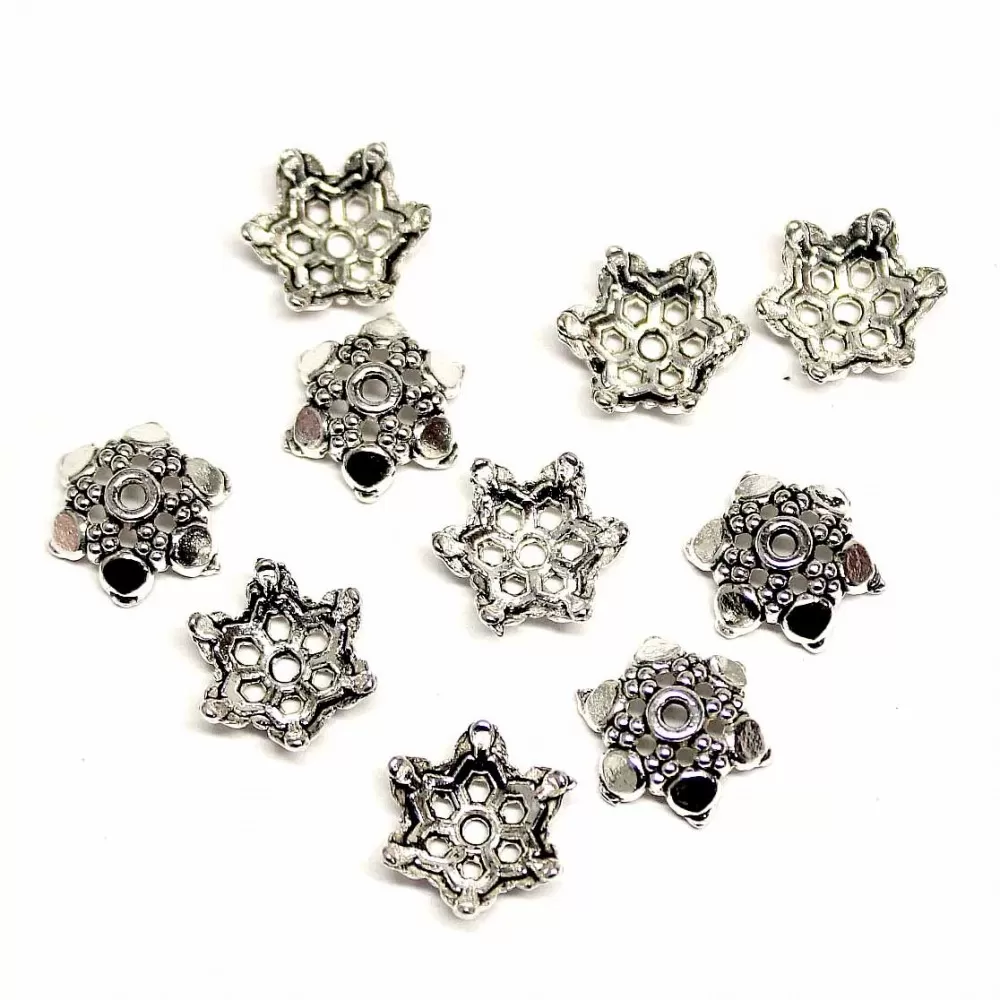 Bead caps 11mm 10pcs. (F06M1043) Bead caps 11mm 10pcs. (F06M1043)