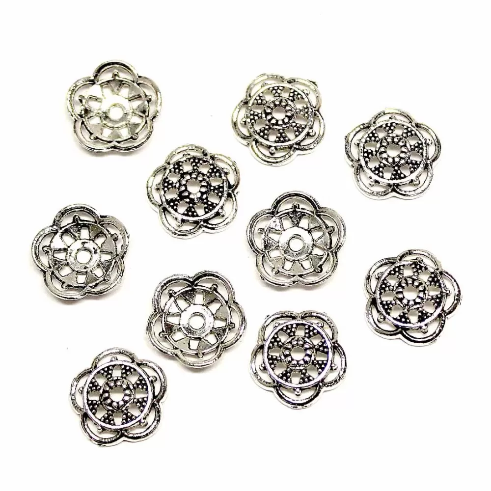 Bead caps 12mm 10pcs. (F06M1040) Bead caps 12mm 10pcs. (F06M1040)