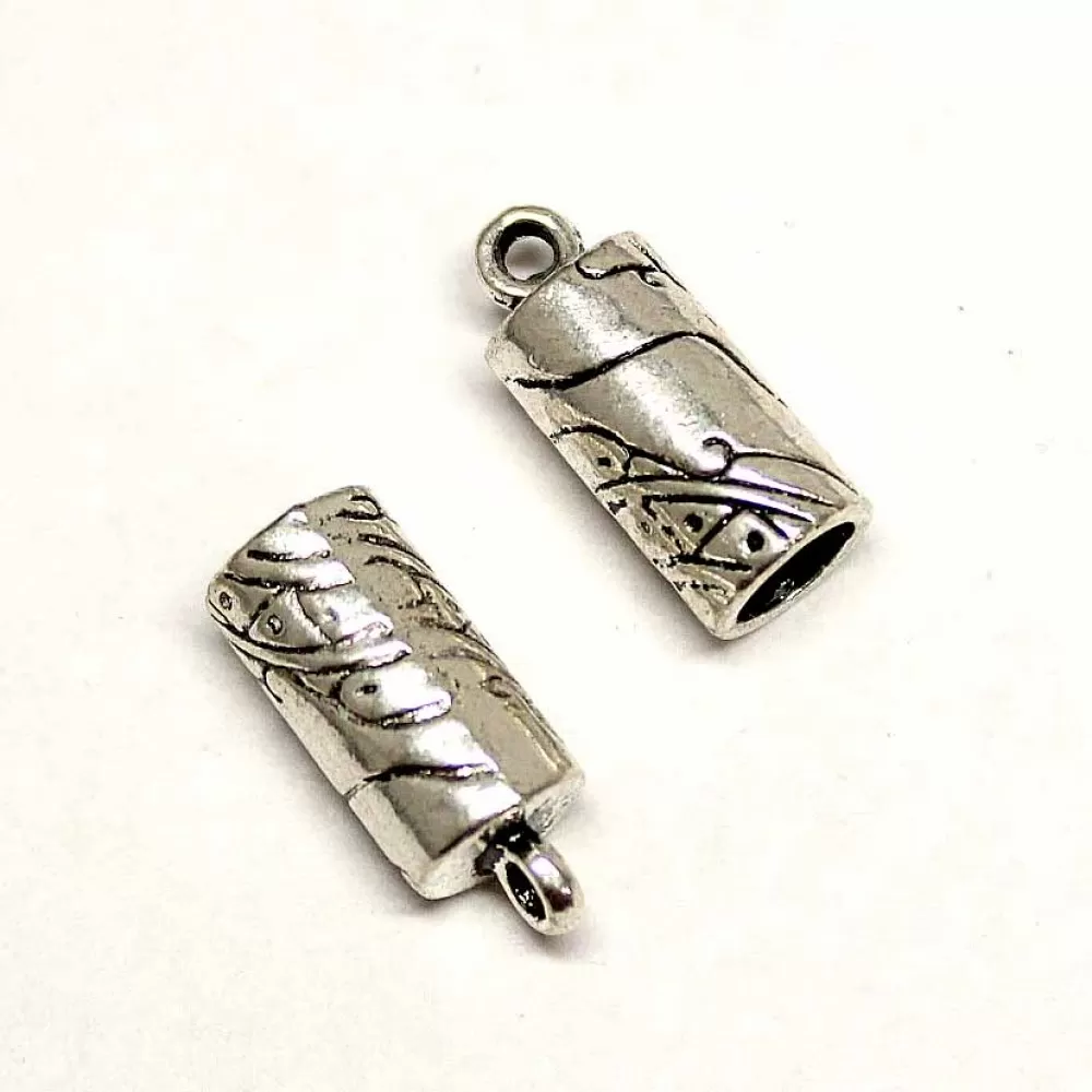 Bead caps 18x7,5mm 2pcs. (F06M1023) Bead caps 18x7,5mm 2pcs. (F06M1023)