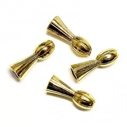 Bead caps 18x7mm 4pcs. (F06M3005)