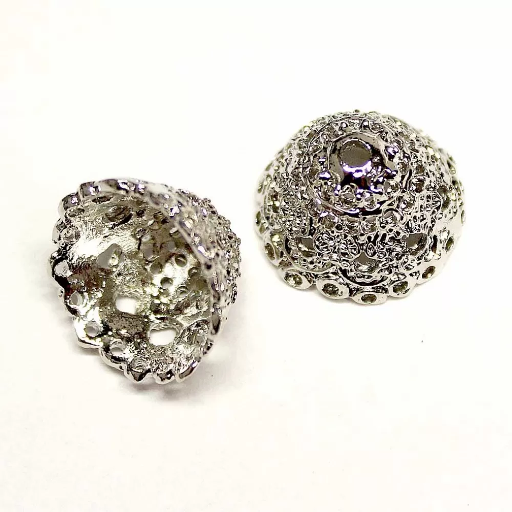 Bead caps 20x13mm 2pcs. (F06M1018)