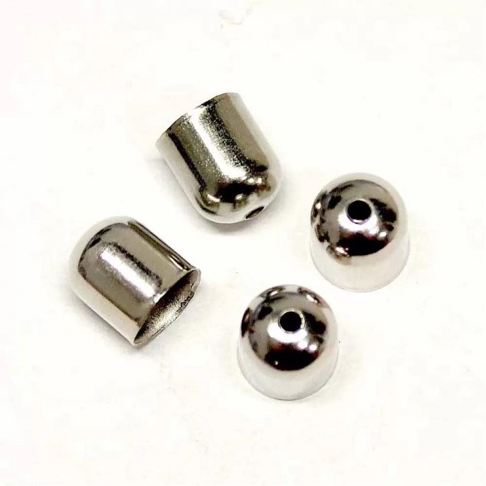 Bead caps 8x7mm 4pcs. (F06M1026) Bead caps 8x7mm 4pcs. (F06M1026)