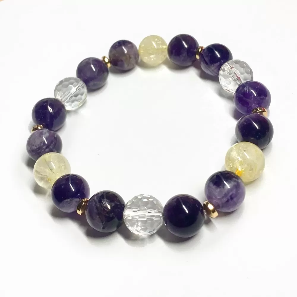 Amethyst/Citrine/Rock crystal (421008) Amethyst/Citrine/Rock crystal (421008)