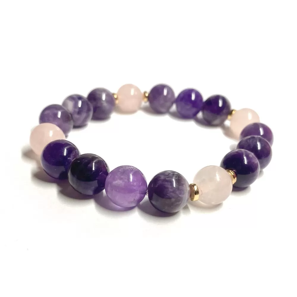 Amethyst/Rose quartz (421007)