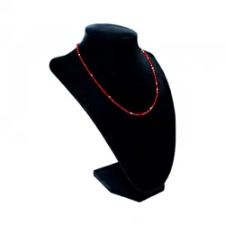 Necklace and bracelet - Spinel/Hematite (0001)
