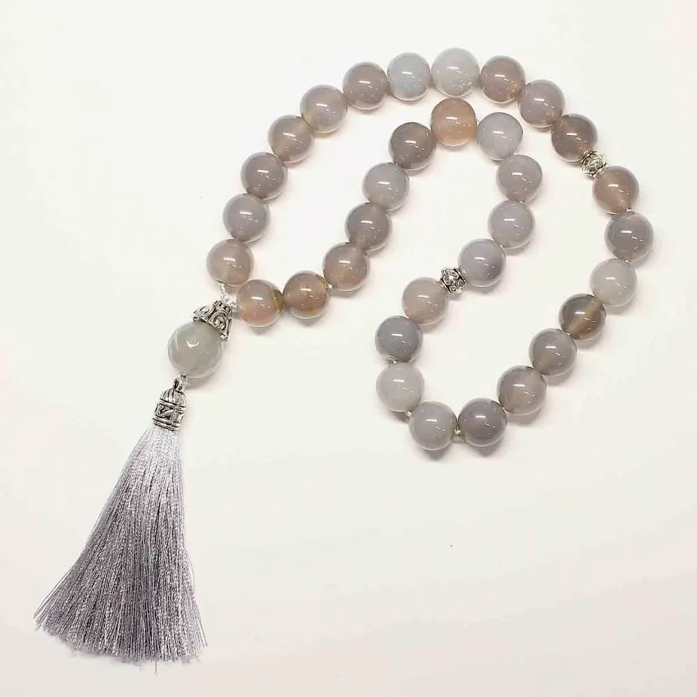 Rosary - Agate 12 mm (11033)