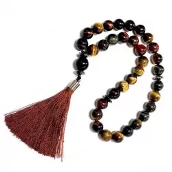 Rosary - MIX/Hematite/Agate 10 mm (11037)