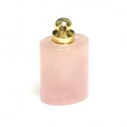 Aroma pendant - Rose Quartz 30х18x13mm (1555)