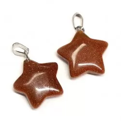 Pendant Aventurine ~28х20mm (80103)