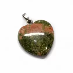 Pendant Unakite ~20х27mm (1541)