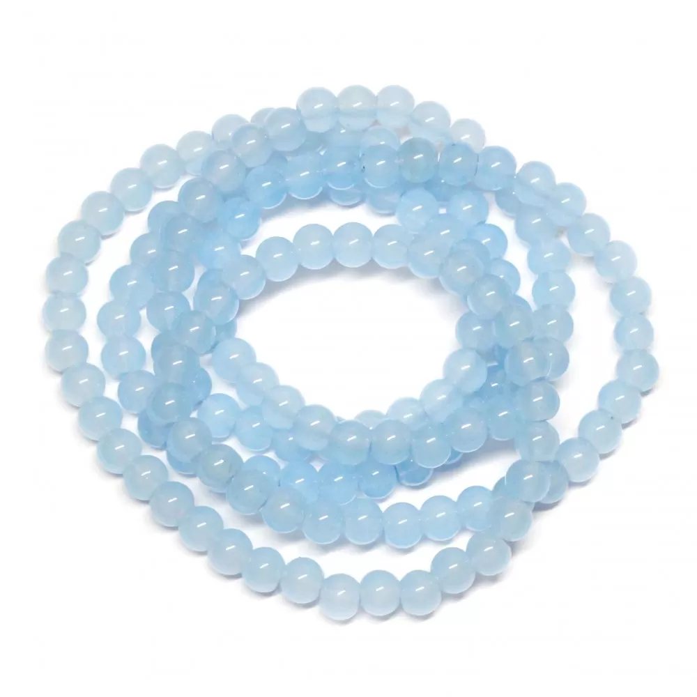 Plastic beads 6mm (P06201) 