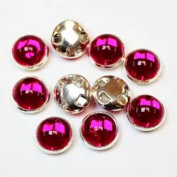 Plastic buttons 10x6 mm 10 pcs. (PP1006)