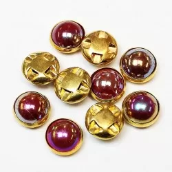 Plastic buttons 10x6mm 10 psc. (PP1008)
