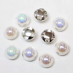 Plastic buttons 8,5x6 mm 10 psc. (PP0801)