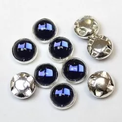Plastic buttons 8,5x6 mm 10 psc. (PP0804)