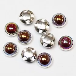 Plastic buttons 8,5x6mm 10 psc. (PP0806)