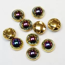 Plastic buttons 8,5x6 mm 10 psc. (PP0808)