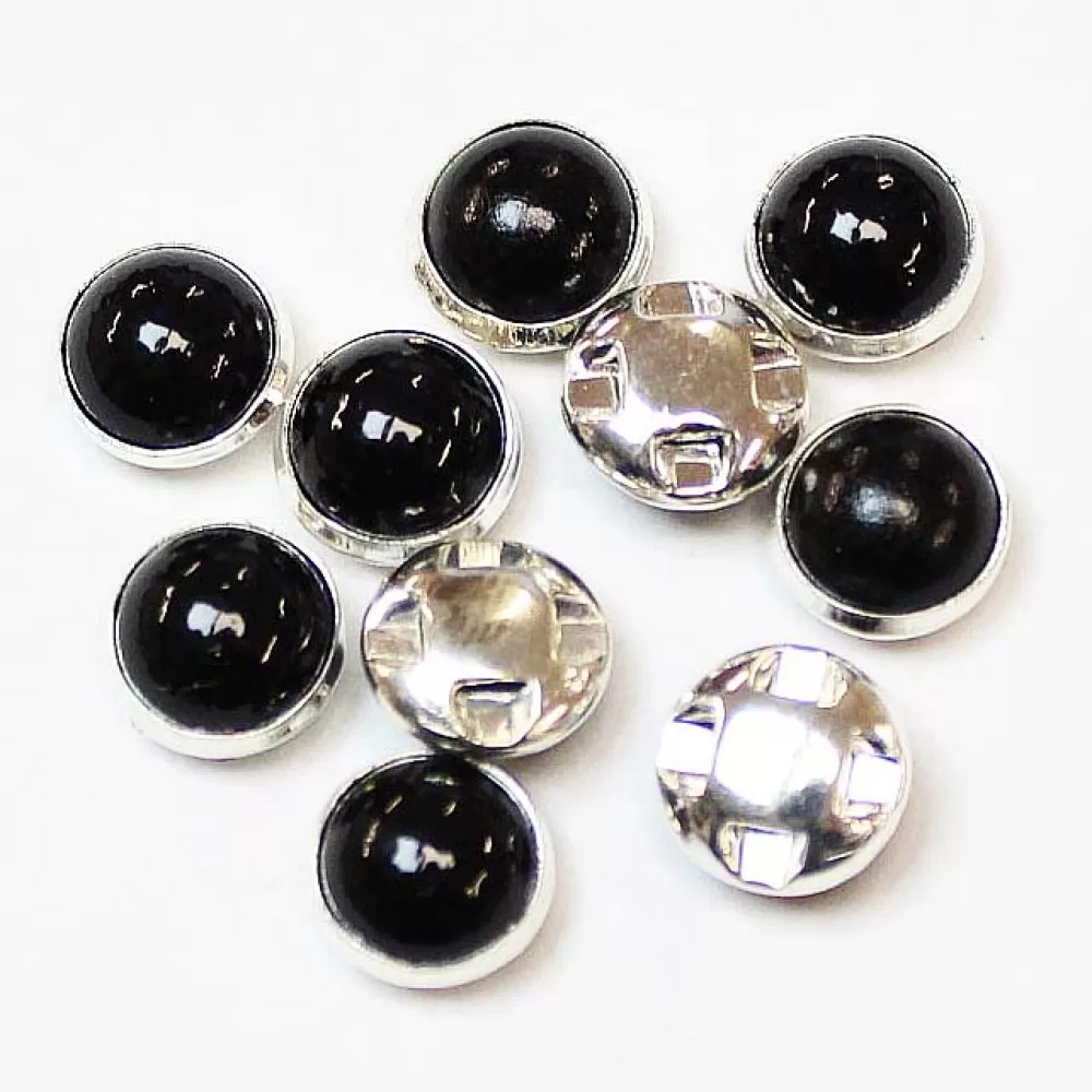 Plastic buttons 8,5x6mm 10 psc. (PP0811)