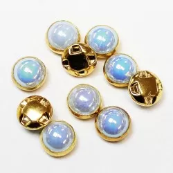Plastic buttons 8,5x6 mm 10 uds. (PP0815)