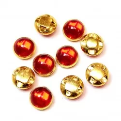 Plastic buttons 8,5x6mm 10 psc. (PP0816)