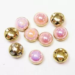 Plastic buttons 8,5x6 mm 10 psc. (PP0819)